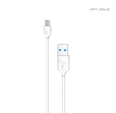 Кабель USB Micro USB усиленный 1м белый ISA (гарантия 2недели)